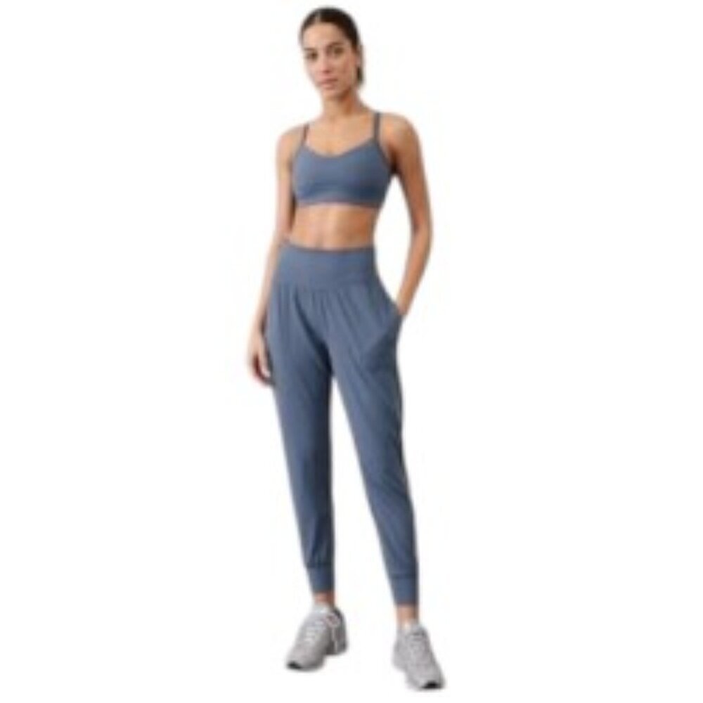 Athleta Salutation High Rise Jogger in Shadow Blue XXSmall